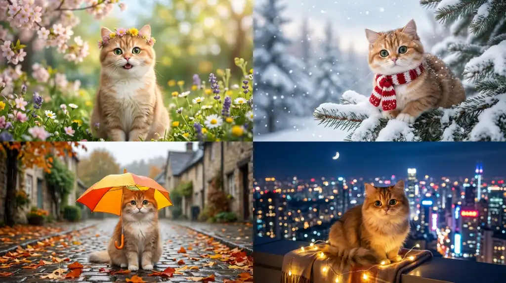 Cute Cat PFP 4K