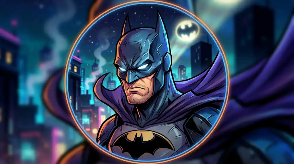 Batman pfp cartoon