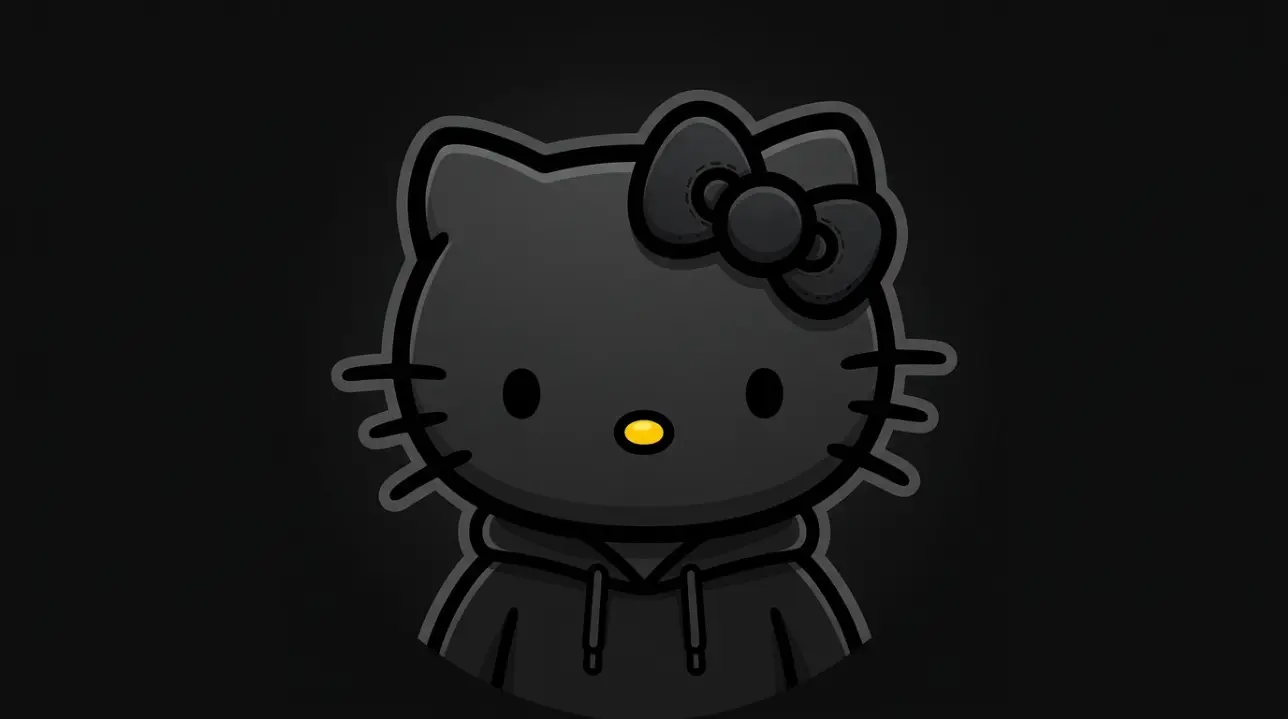 Hello Kitty PFP Black