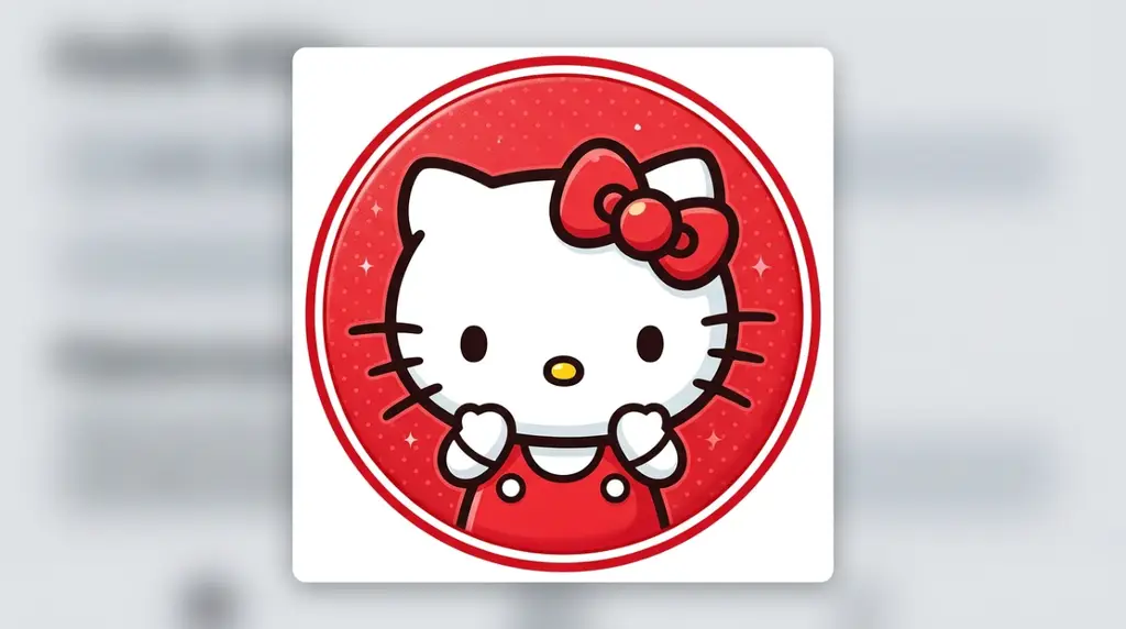 Hello Kitty PFP Red