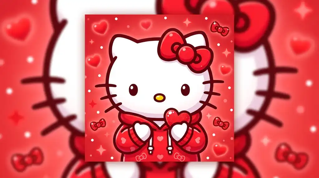 Hello Kitty PFP Red