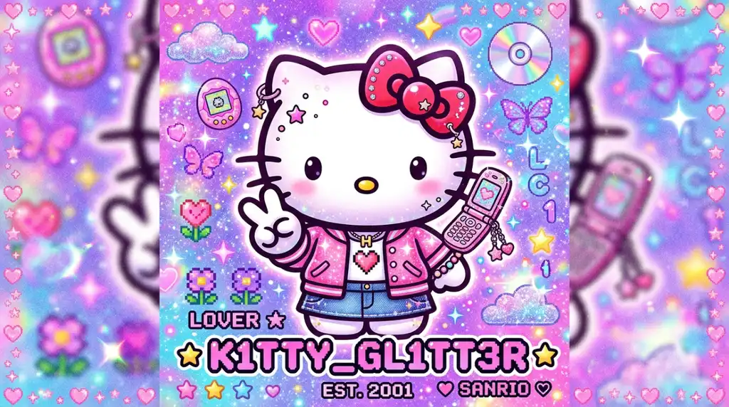 Hello Kitty PFP Y2K