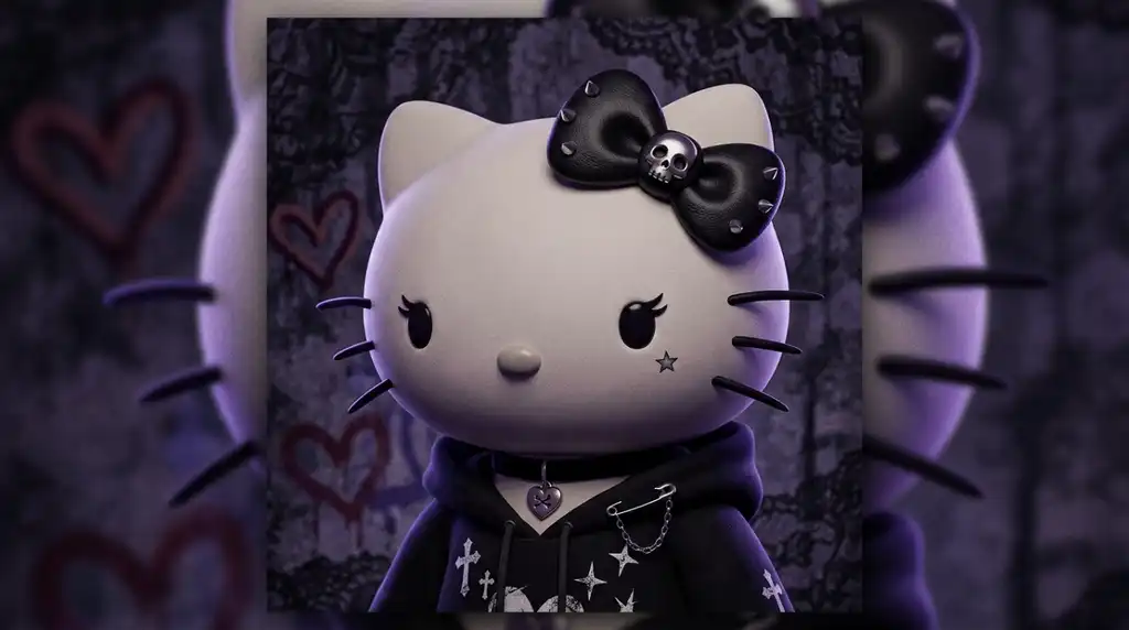 Hello Kitty Dark PFP