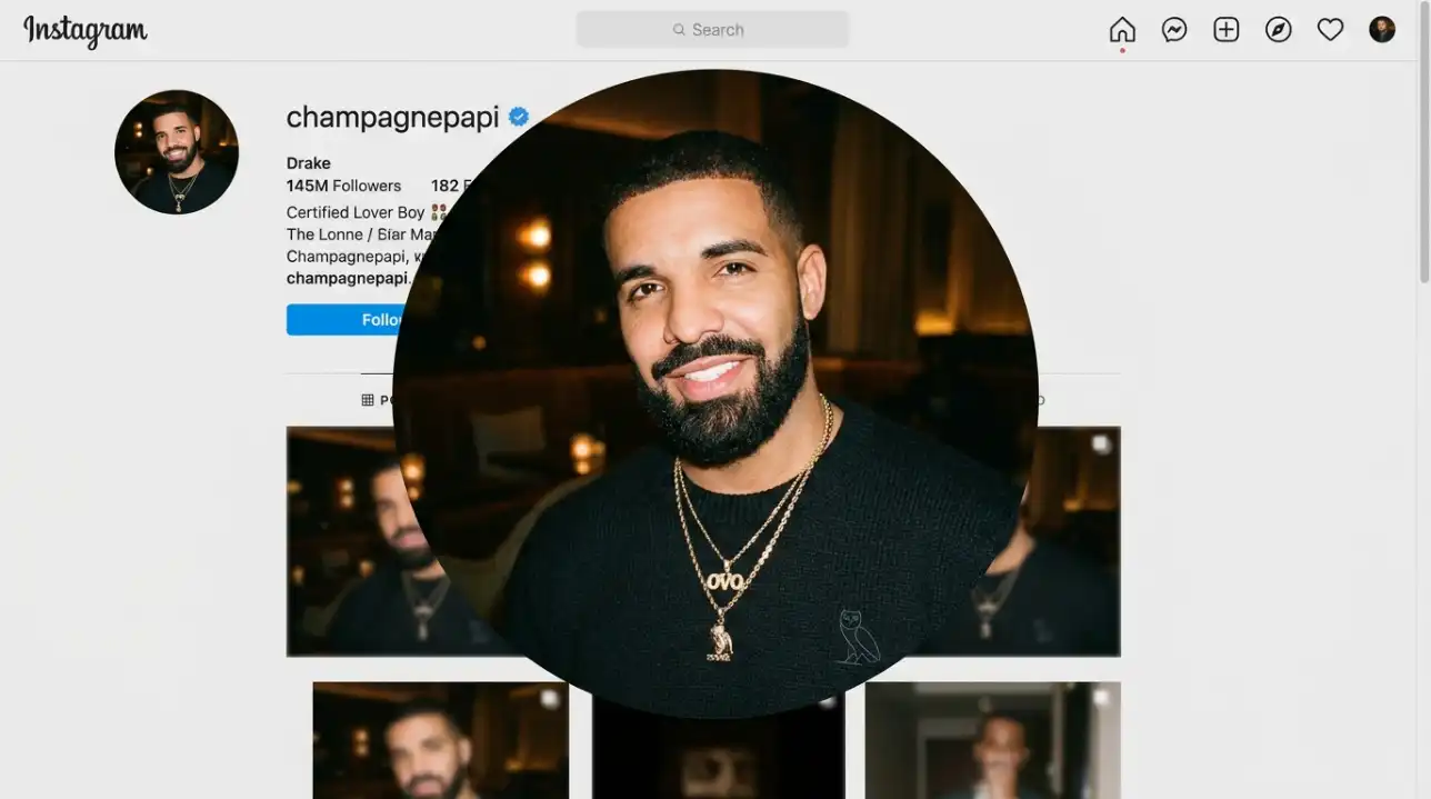 Drake PFP Instagram