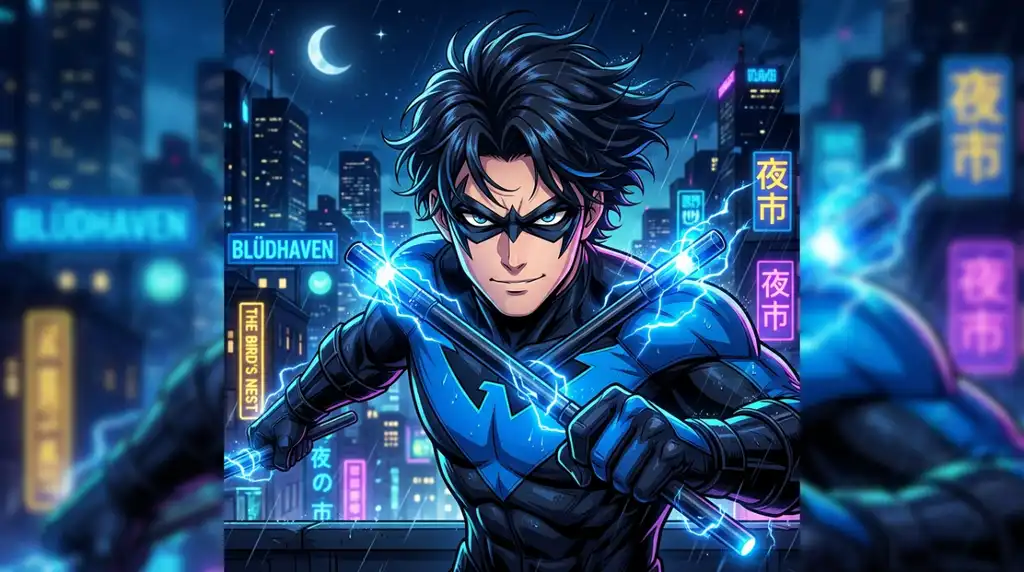 Nightwing PFP Anime