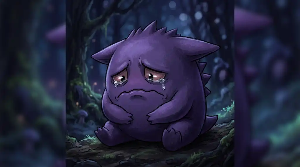 Gengar PFP Sad