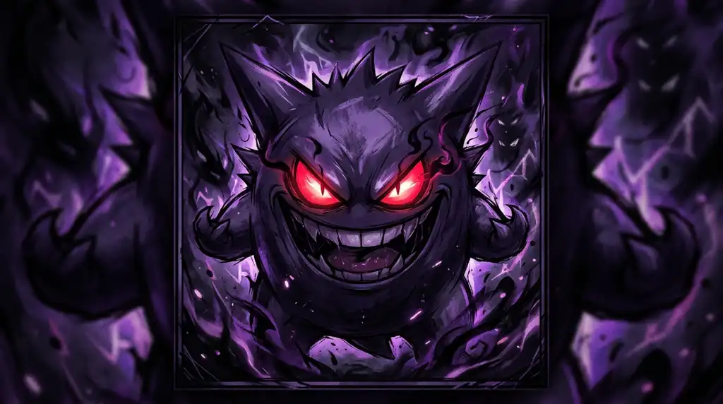 Gengar PFP Dark