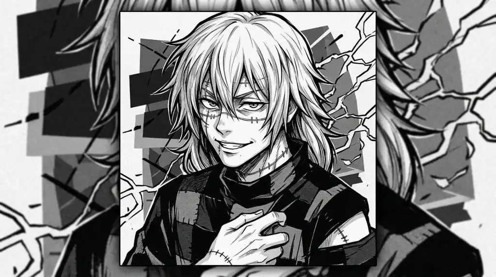 Mahito PFP Black And White