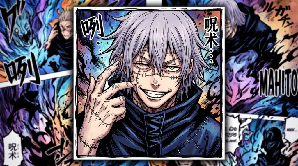 Mahito Colored Manga PFP