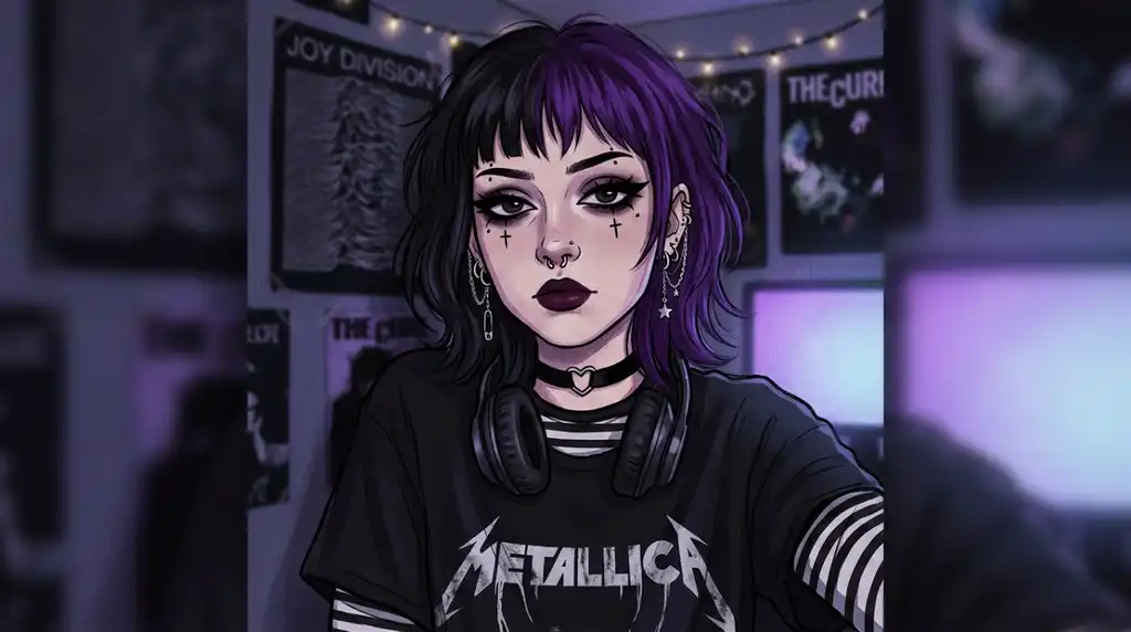 Goth Egirl PFP