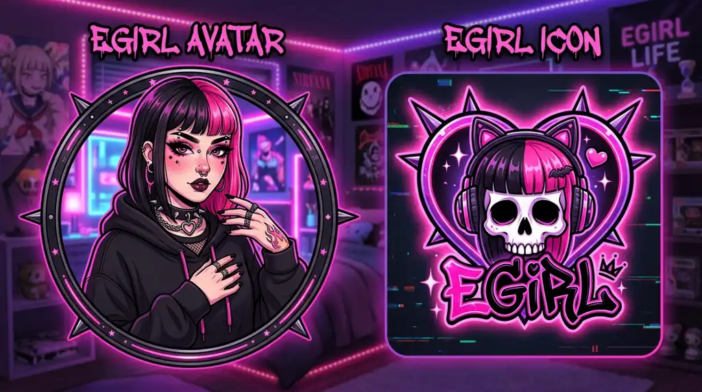 Egirl Avatar And Egirl Icon