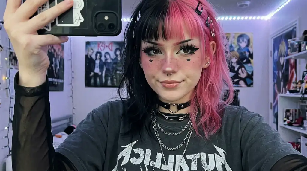 Egirl Selfie PFP