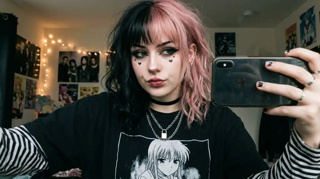 Egirl Selfie PFP