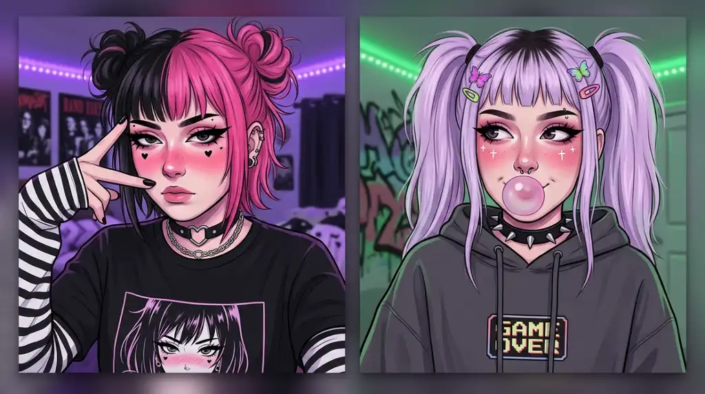 Egirl Matching PFP
